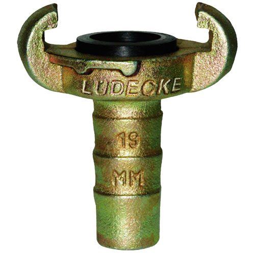 Hose Coupling - Ludecke Steel without Safety Ring