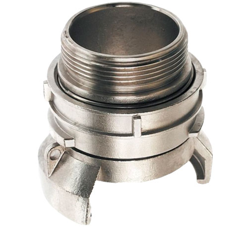 Fixed Coupling with Male Thread - with Lock